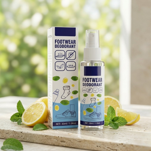 Foot Wear Deodrant Spray- Instant Shoe and Socks odor Eliminator