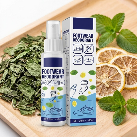 Foot Wear Deodrant Spray- Instant Shoe and Socks odor Eliminator
