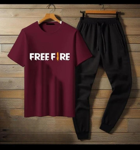 Premium Micro Men’s Tracksuit FreeFire Print – Comfortable Sportswear | Gym & Workout Suit
