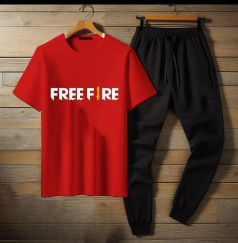 Premium Micro Men’s Tracksuit FreeFire Print – Comfortable Sportswear | Gym & Workout Suit