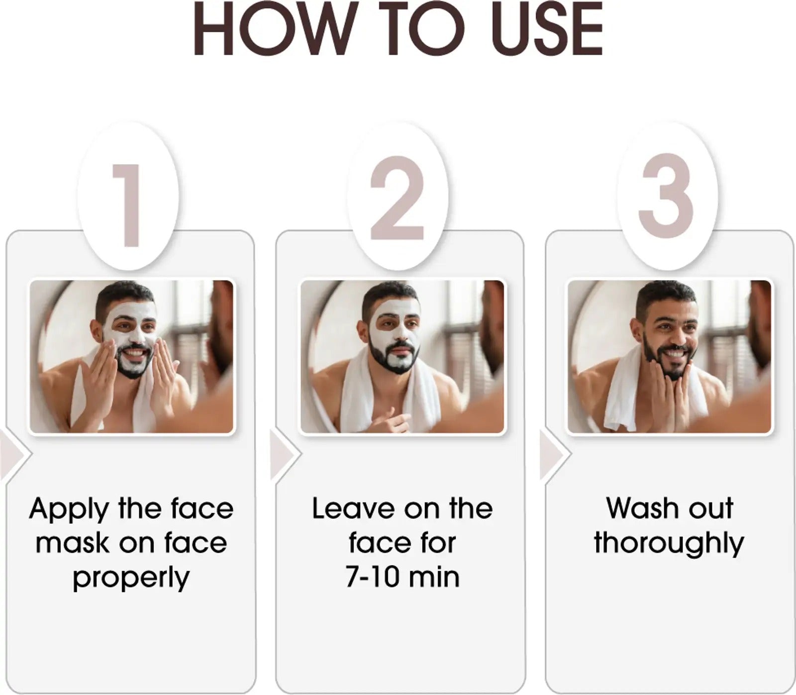 Niconi Men Enzyme De Tan Pack For Face And Body 300g
