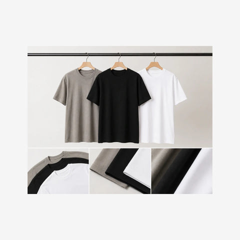 Cotton T shirt Pack of 3
