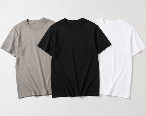 Cotton T shirt Pack of 3