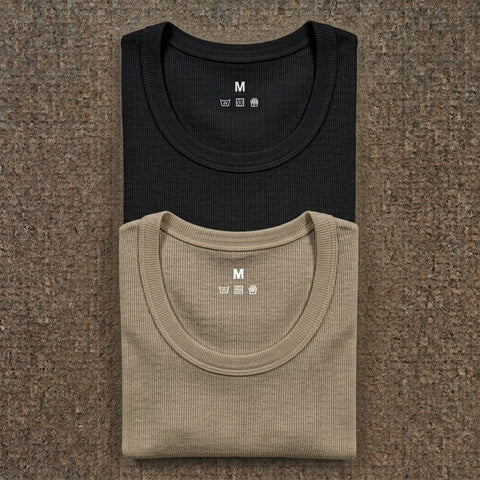 Black and skin Pack of 2