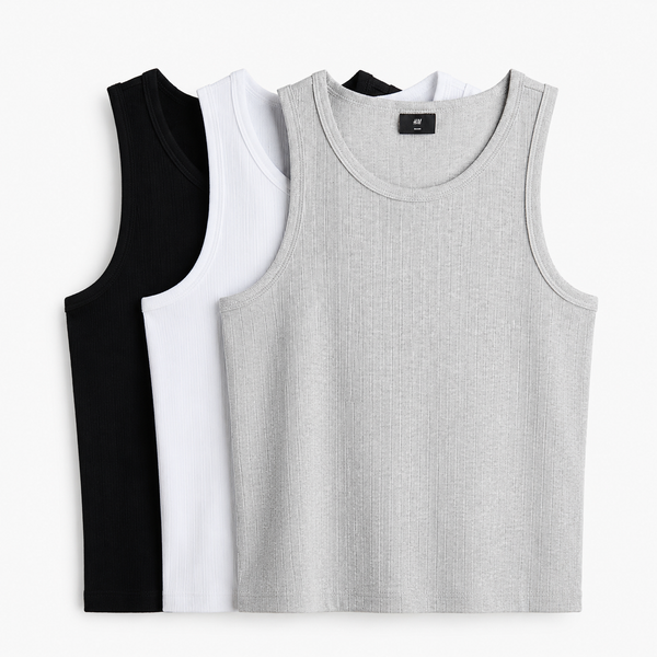 Pack Of 3 ( 1 Black , 1 white,1 Grey)