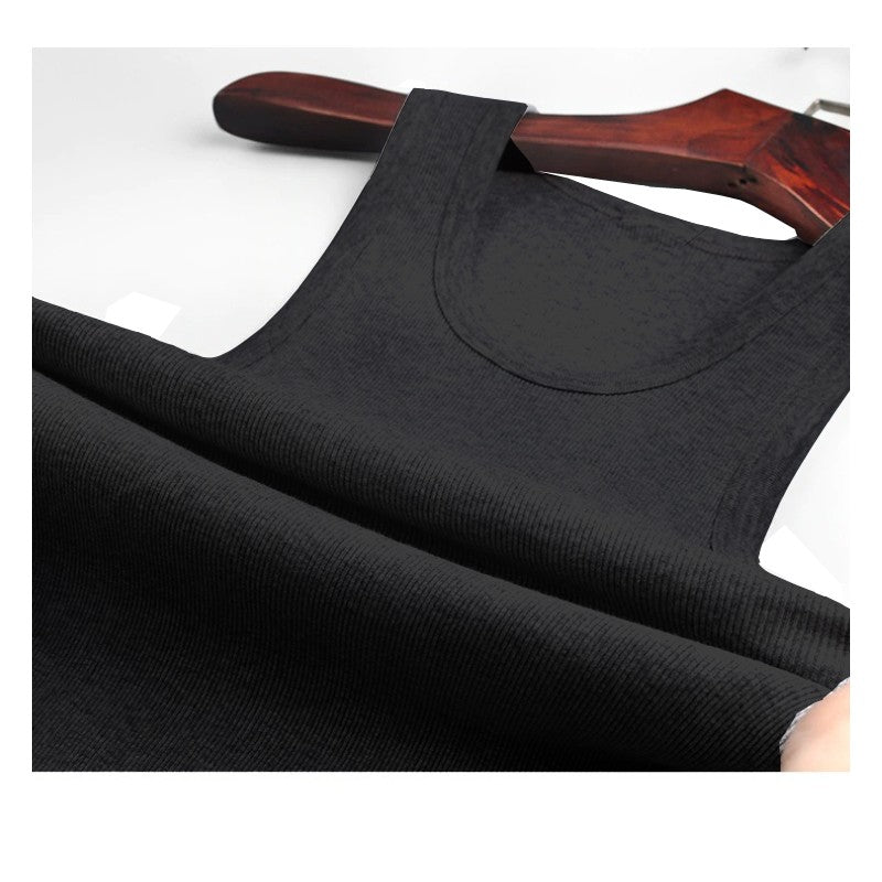 Cotton ribbed vests Pack of 5