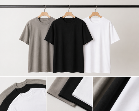 Cotton T shirt Pack of 3