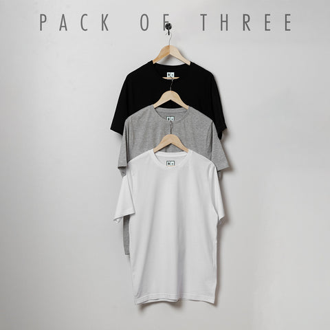 Cotton T shirt Pack of 3