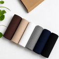 Ribbed Vest pack of 6 -Black Grey-White-Brown-Skin-Navy Blue